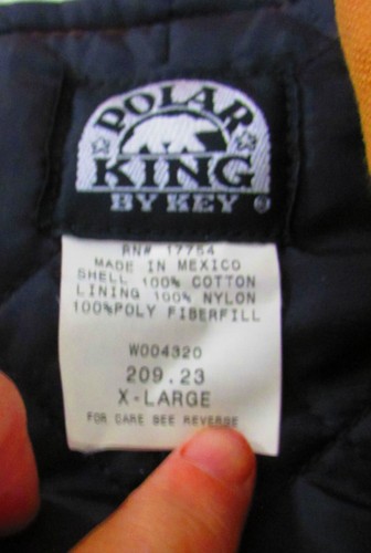 Key Polar King Insulated Duck Bib Overalls Youth Size XL - Picture 2 of 4