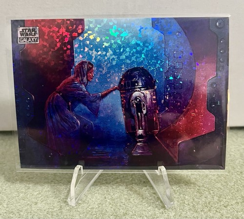 2024 Topps Star Wars Galaxy You Are Our Only Hope #90 Mini Diamond Refractor