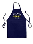 Don't Worry It's a PERRY Thing - Unisex Kids Apron - Surname Custom Name Family