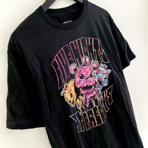 Camisa Five Nights at Freddys L Negra Funko Pop Película de Terror Videojuego Halloween - Imagen 10 de 15