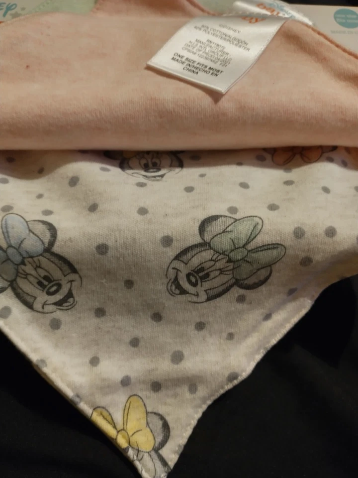 Disney Bebés Niñas Sombreros Baberos Mitones Set Nuevo Con Etiquetas Foto 3 de 4