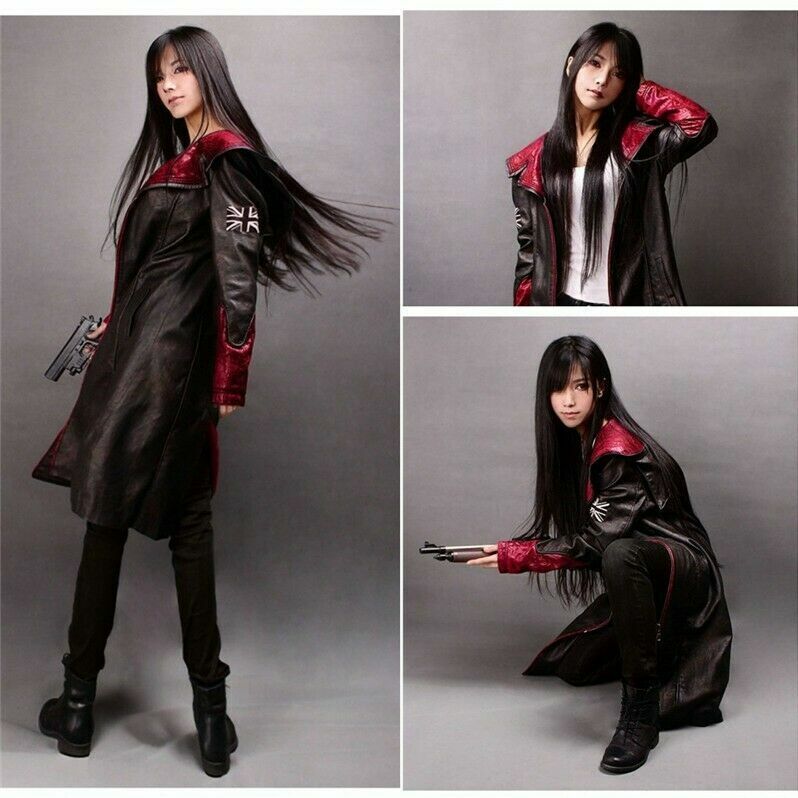 New Unisex's Devil May Cry Dante DMC 5 Cosplay Costume Jacket coat Cosplay  #98