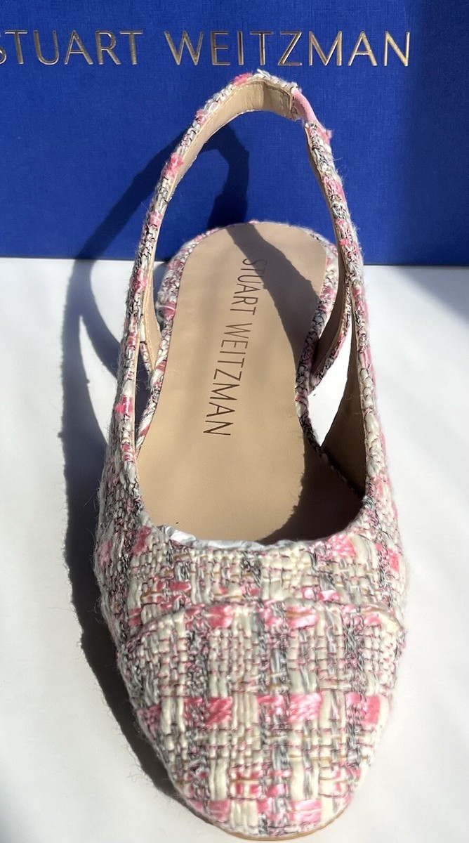 靴 Herlipto Tweed Slingback Flats Tweed Slingback Flats