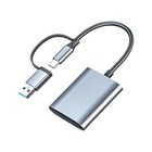 Aluminum XQD Card Reader USB3.0 Type C For Fast 5Gbps Data Transfer Photography