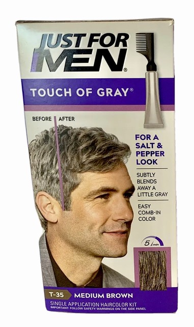 Just For Men Touch of Gray Hair Color - Dark Brown for sale online | eBay Just For Men Touch of Gray Hair Color - Dark Brown for sale online | eBay