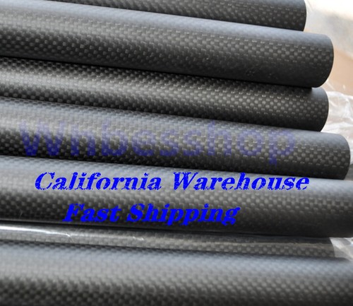 3k Carbon Fiber Tube/Pipe 10 12 14 15 16 18 20 22 24 25 27 30 32 35 40x 500MM-G - Picture 4 of 73