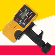 Rotary Red Beam Laser Leveling Detector 360° Rotating Receiver Digital Display