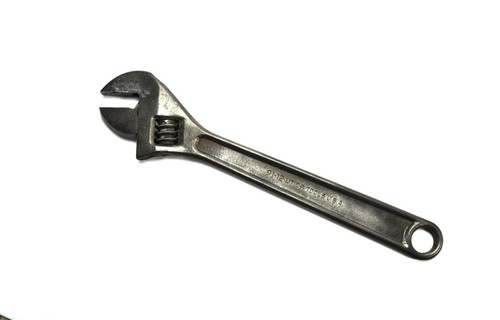 Vintage - Utica 91-12 Adjustable Crescent Wrench - Forged Alloy Steel - 12" USA - Picture 1 of 8