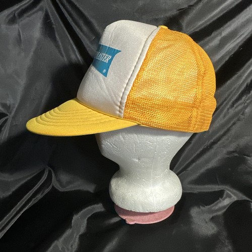 VITNAGE YELLOW WHITE SERVICEMASTER SERVICE RETRO SNAPBACK HAT - Picture 3 of 7