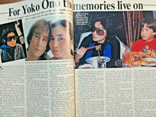 1984 Womans Day Magazine Jacqueline Bisset~Danny La Rue~Yoko Ono~Robert Mitchum - Picture 5 of 10