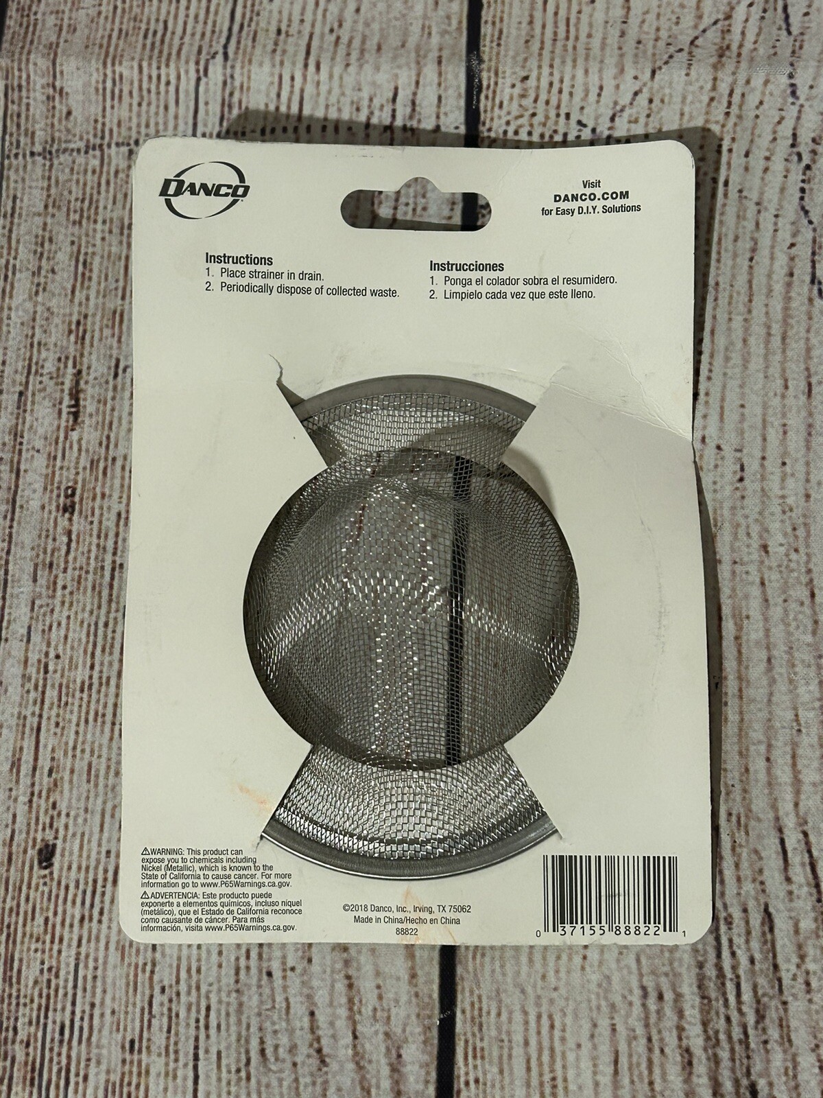 Danco Kitchen-Strainer Mesh 4-1/2