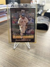 2007 Topps Manny Ramirez MLB Card Boston Red Sox #118