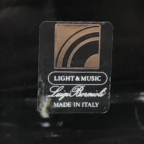 Puccini Light & Music Luigi Bormioli Decanter & 5 Liqueur Shot Glasses 6 Pc Set - Picture 3 of 12
