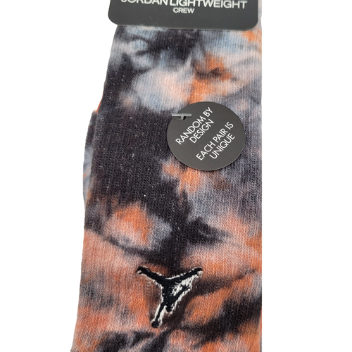 2 PACK ๐ Jordan Air All Over Print Crew Socks Basketball BJ0487-N82 KIDS 5Y-7Y - Picture 3 of 10