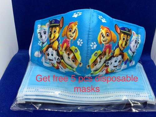 1 PACK/ 2 PACK KIDS FACE MASK WASHABLE & REUSABLE , Boys 3 -14year old - Picture 17 of 47