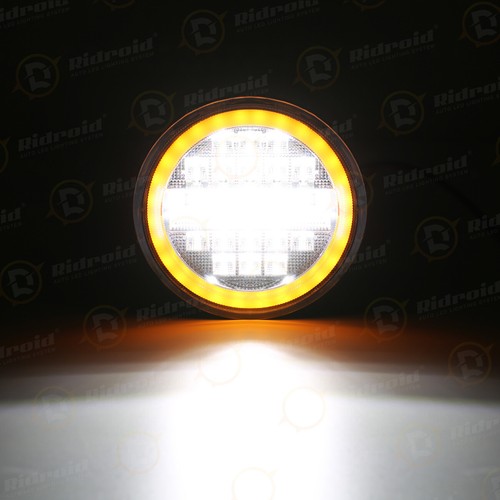 4pcs 5 3/4" 5.75 LED Headlight for GMC C15/C1500 C25/C2500 C35/C3500 Pickup - Picture 4 of 12