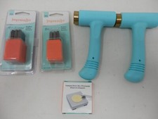 Impress Art Bridgette Numbers Set With Hammer Mallet  Stamping Block