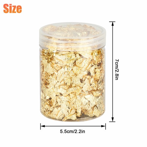 6 Bottles Foil Flakes Resin Epoxy Mold Filling For Jewelry Making Nail Art Craft - Picture 9 of 10