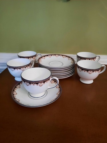 Wedgwood Medici Cup & Saucer Set, leigh shape; have 5, will sell any increment - Picture 2 of 3