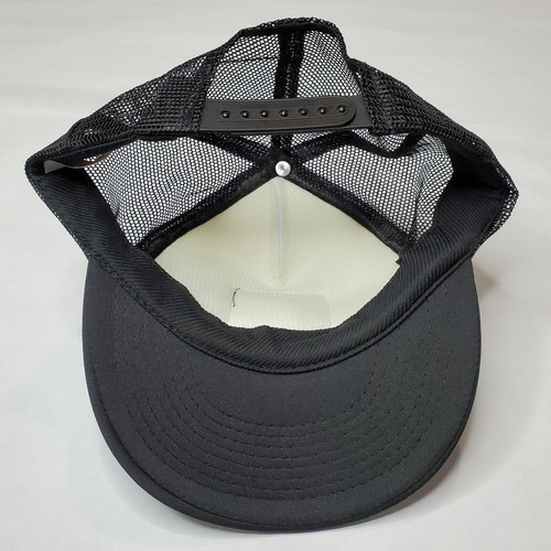 NWT Lularoe Adjustable Hat Logo Free Size Trucker Cap, Lightweight Black White - Picture 5 of 6
