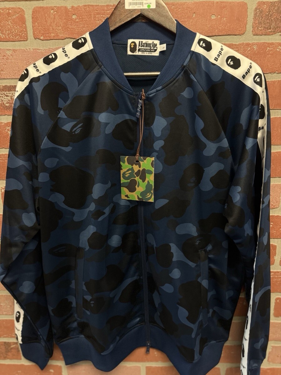 A Bathing Ape 青系迷彩ジャージ XLサイズ NOWHERE / adidas Originals by A BATHING APE®