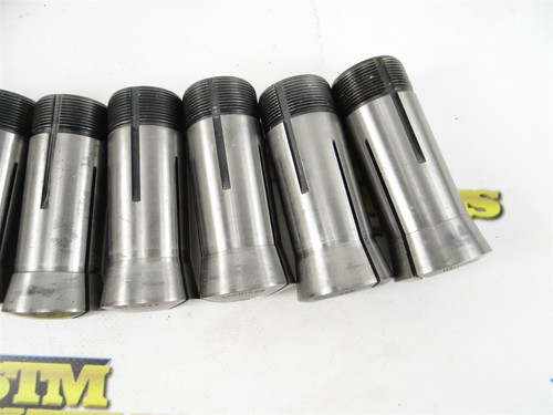 8 HARDINGE 5C COLLETS 1/4" TO 1-1/64" SIZE RANGE - Picture 9 of 12