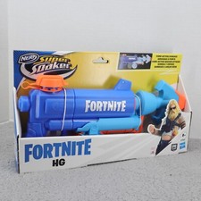 SUPERSOAKER Nerf Super Soaker Fortnite HG Water Blaster -- Pump-Action Soakage