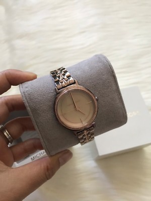 Brand New Michael Kors Cinthia Sable IP and Rose Gold  display picture 1