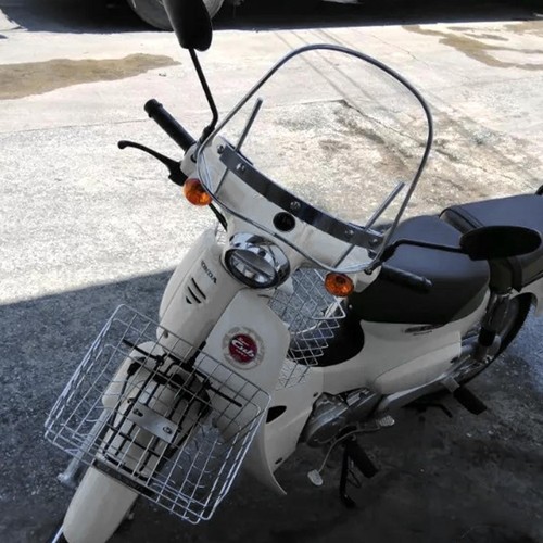 Coperchio visiera parabrezza anteriore per Honda C110 C125 SUPER CUB 19-22 - Foto 5 di 5