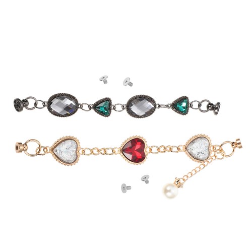 2 PCS Liebe Schmuckarmband Zubehör Für Handyhüllen Lanyard Mit Perlen - 第 1/12 張圖片