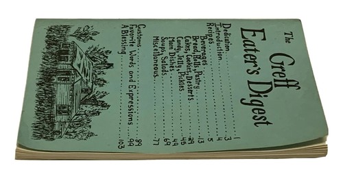 Vtg Greff Eater’s Digest Cookbook Joseph Beata Greff Family North Dakota ND 1982 - Picture 3 of 14