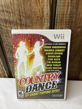 Country Dance Game  - Nintendo Wii w/ Manual - Free Shipping