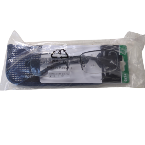 NEU FOSTER GRANT Lesebrille + 2,75 Enhance Vision Edelstahlgehäuse