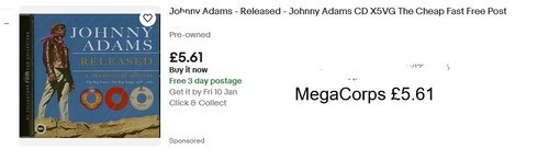 Johnny Adams Bundle Released 1968-83/Chasing Rainbows 1969-81 Both UK RPM EX CDs - Picture 6 of 13