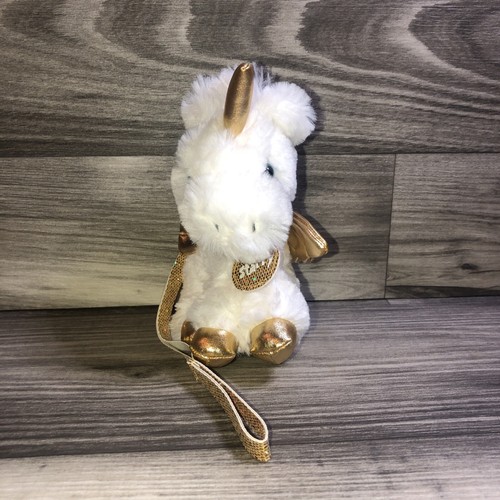Unicornio blanco GUND Justice Pet Shop ""Starry"" con correa juguete de felpa - Imagen 2 de 9