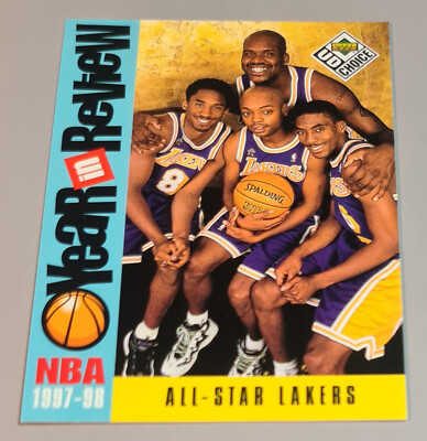 Kobe Bryant # 197 Year in Review 1998 Upper Deck UD CHOISE All Star Lakers Mint