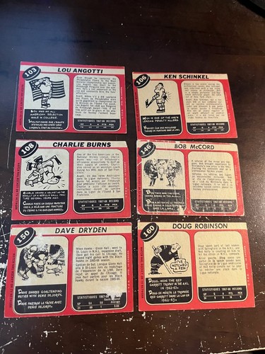 1968-69 Hockey OPC - U-Pick-List (see pics and description) - Picture 249 of 510