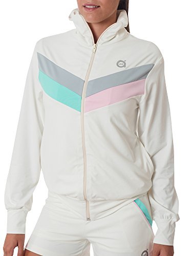Sport Style a40grados & Chuche-Giacca da Donna, Colore: Bianco, Taglia XL Sport Style a40grados & Chuche-Giacca da Donna, Colore: Bianco, Taglia XL