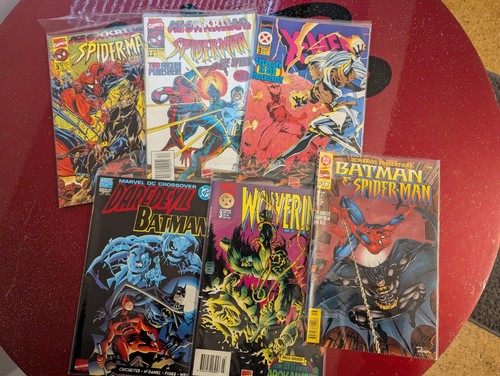 DC + Marvel + Crossover Comic Sammlung 21 Hefte Einige Nummer 1 Hefte dabei - Bild 2 von 6