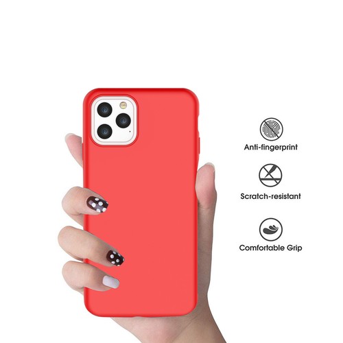 Funda Silicona Líquida Color Simple Para iPhone 11 Pro Max XS XR 8 7 6s Plus - Imagen 36 de 44