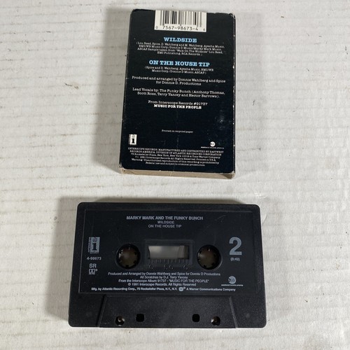 Marky Mark & The Funky Bunch - Wildside / House Tip Cassette Single 1991 - Picture 3 of 3