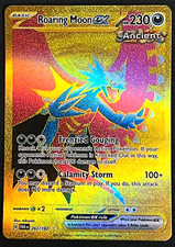 Roaring Moon ex 262/182 Sv04: Paradox Rift Holo Mint Condition