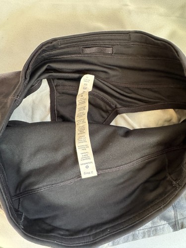 Lululemon Speed Women Shorts Lotus Remix Heathered Slate Gray Black Blush Size 2 - Picture 8 of 11