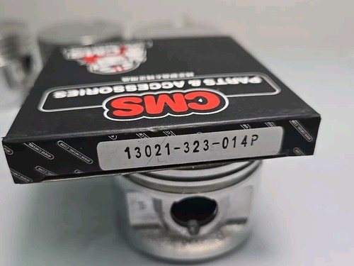 HONDA CB 500 ENGINE Piston & Ring SET OF 4 - .25 Over - 13021-323-014P - Picture 6 of 6