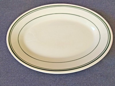 Vintage Oval Handled Dish~8 Hrs Research Shows Nothing~No Info Found~Excellant Condition~Beautiful~Signed T M China in Gold or F M China