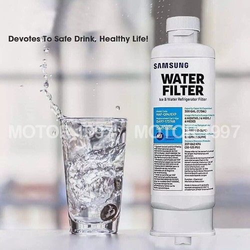 2 Pack Samsung DA97-17376B HAF-QIN/EXP DA97-08006C Refrigerator Water Filter - Picture 3 of 8