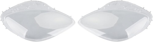 Par de lentes de repuesto para faros Topteng lado conductor y pasajero L+R 2005-2013 - Imagen 1 de 9