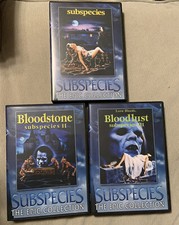 Subspecies Trilogy Collection I, II, III (DVD, 2011) Rare OOP Full Moon Release
