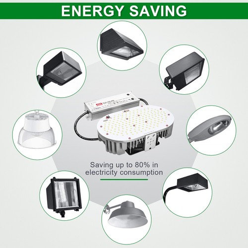 75 Watt LED Shoebox Retrofit Kits, E39 Mogul Base 5000K Shoebox Retrofit Lights - Picture 5 of 8
