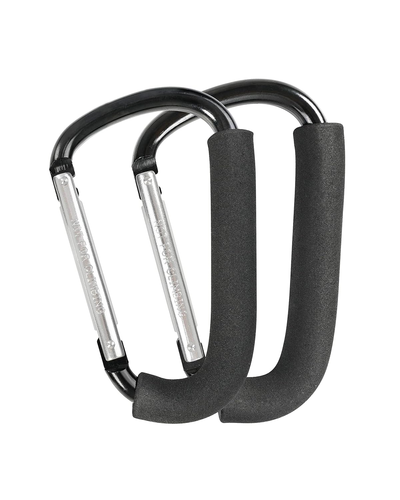 Ganchos para Cochecito 6.3" Grande Clip para Cochecito Paquete de 2 Bolsas Colgantes para Cochecito Compras - Imagen 1 de 12